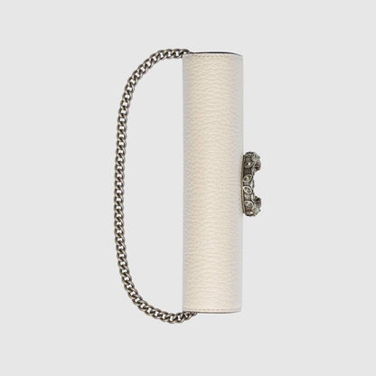 Dionysus super mini leather bag White leather - image 5