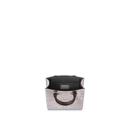 Louis Vuitton PETIT SAC PLAT Bag Rose Ballerine Grey - image 4