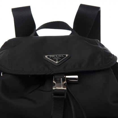 Black Zaino Nylon Backpack - image 5