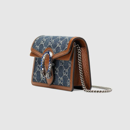 Dionysus super mini bag Dark blue - image 2