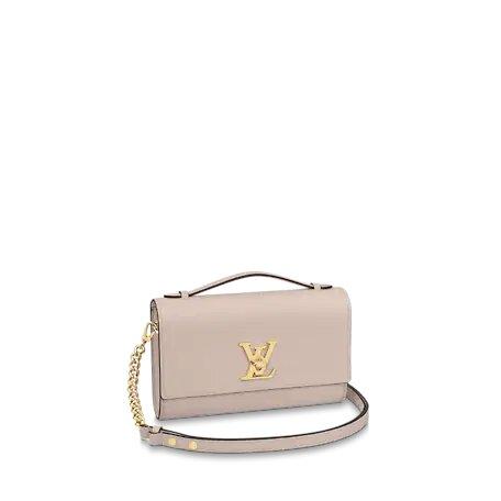 Louis Vuitton Lockme Clutch Greige - photo 2