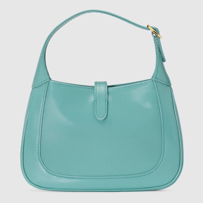 Gucci Jackie 1961 mini shoulder bag Light blue leather - photo 3