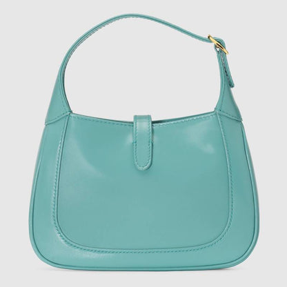 Gucci Jackie 1961 mini shoulder bag Light blue leather - photo 3