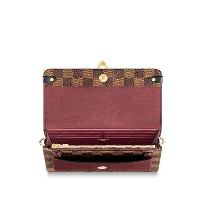 Louis Vuitton Vavin Chain Wallet Bordeaux Red / Black - photo 4