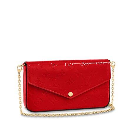 Louis Vuitton FÉLICIE POCHETTE Cerise Red - image 1