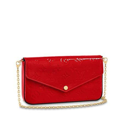 Louis Vuitton FÉLICIE POCHETTE Cerise Red - image 1