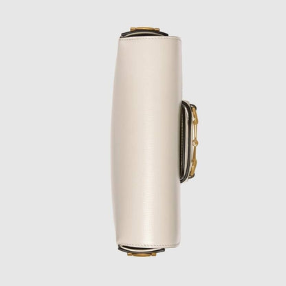 Gucci Horsebit 1955 mini bag White leather - photo 5