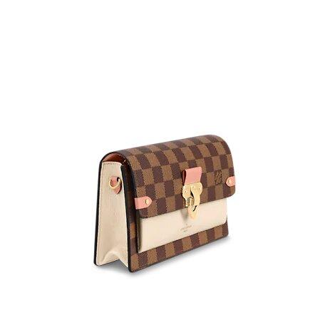 Louis Vuitton VAVIN CHAIN WALLET Crème Beige / Vénus Pink - image 2