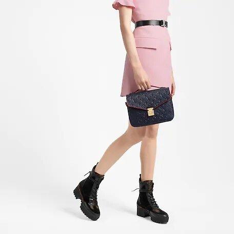 Louis Vuitton Pochette Métis Navy Blue/Red - photo 3