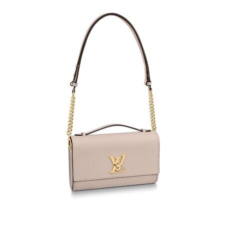 Louis Vuitton Lockme Clutch Greige - photo 1