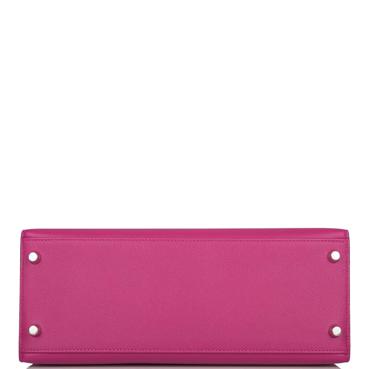 Hermes Kelly 28cm Bi-Color Rose Pourpre and Rose Jaipur Epsom Sellier Brushed Palladium Hardware - image 6