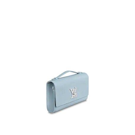 Louis Vuitton LOCKME CLUTCH Olympe Blue - image 2