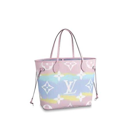 Louis Vuitton ESCALE NEVERFULL MM Pastel Pink - image 1