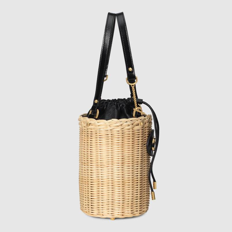 Gucci Horsebit 1955 small bucket bag Beige Leather - photo 3