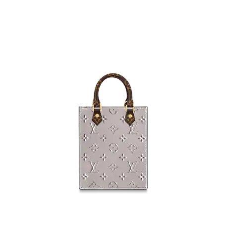 Louis Vuitton PETIT SAC PLAT Bag Rose Ballerine Grey - image 1