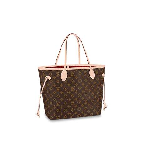 Louis Vuitton NEVERFULL MM Bag Cerise Red - image 2