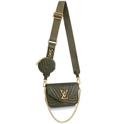 Louis Vuitton NEW Wave Multi-Pochette Khaki Green - photo 1