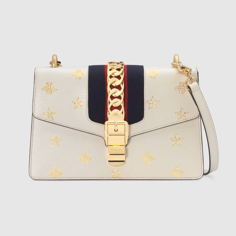Sylvie Bee Star small shoulder bag White Leather - image 1