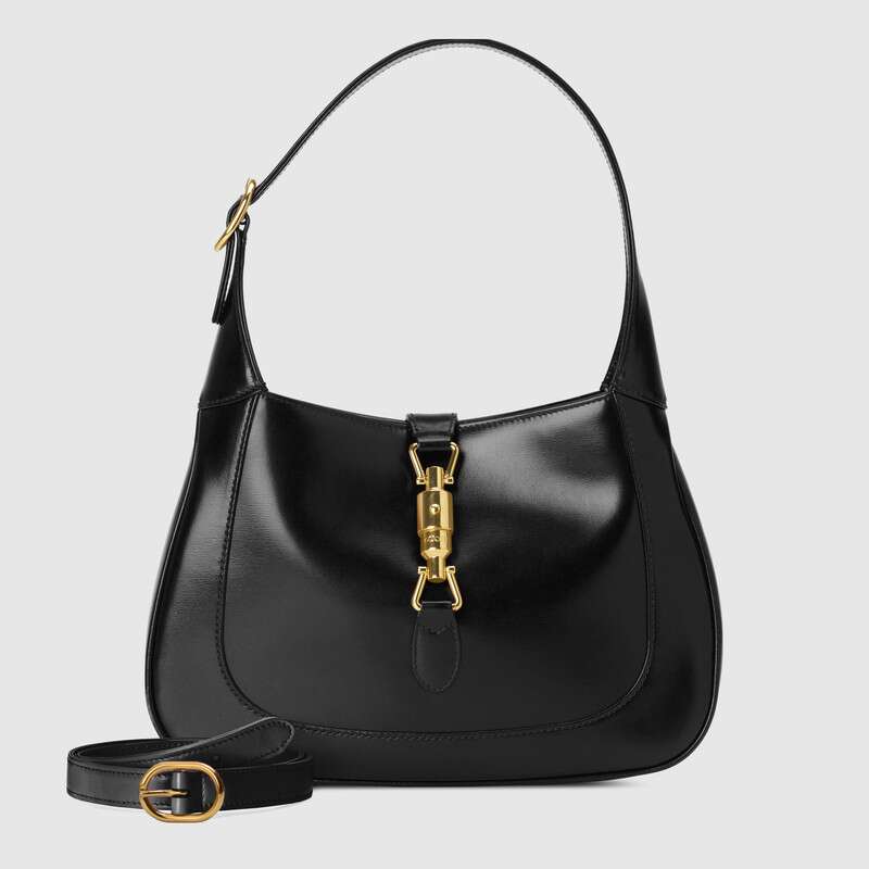 Jackie 1961 Small Shoulder Bag Black Leather - image 5