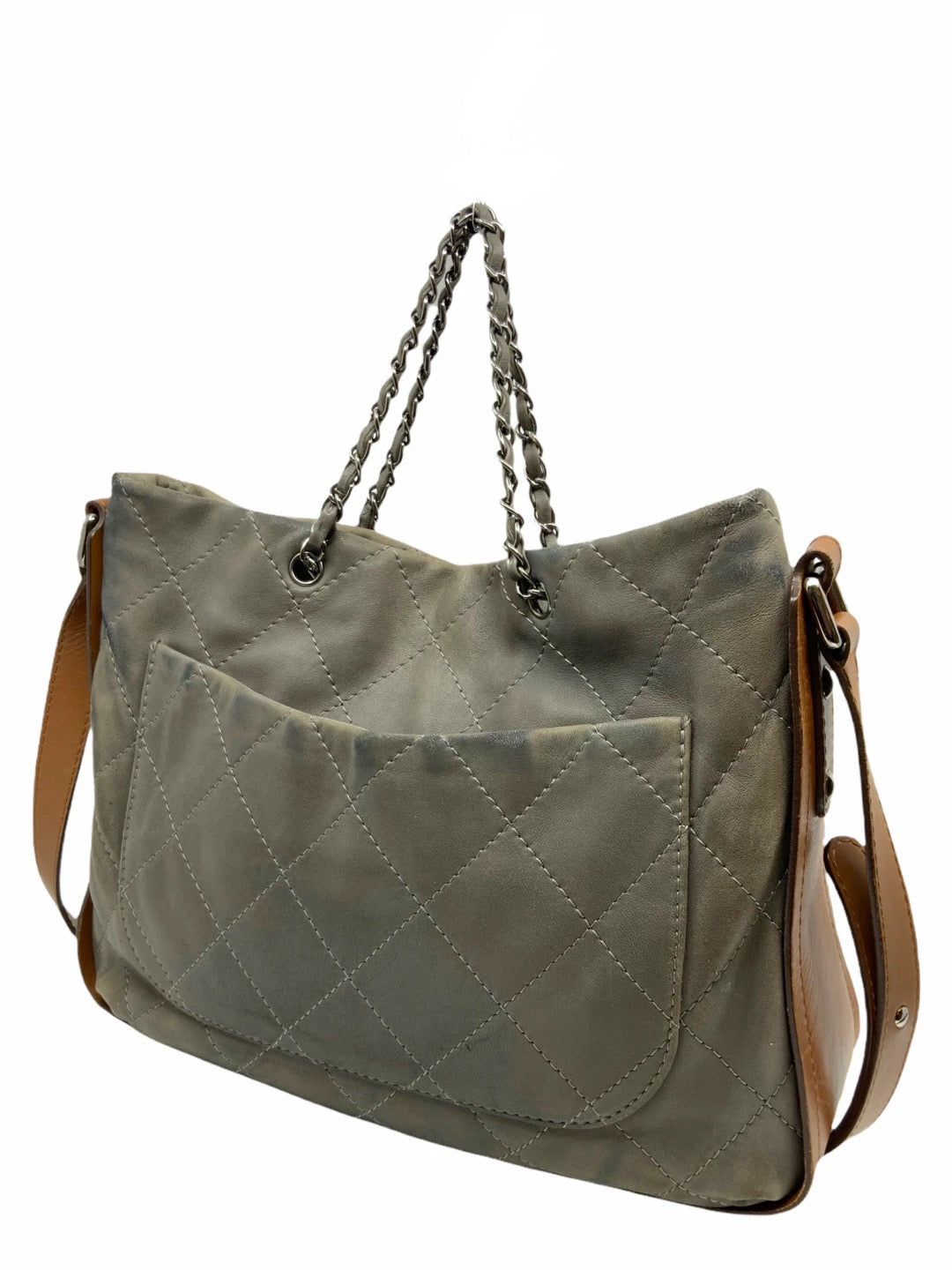 Chanel Quilted Leather Two-Way Tote Bag - photo 3