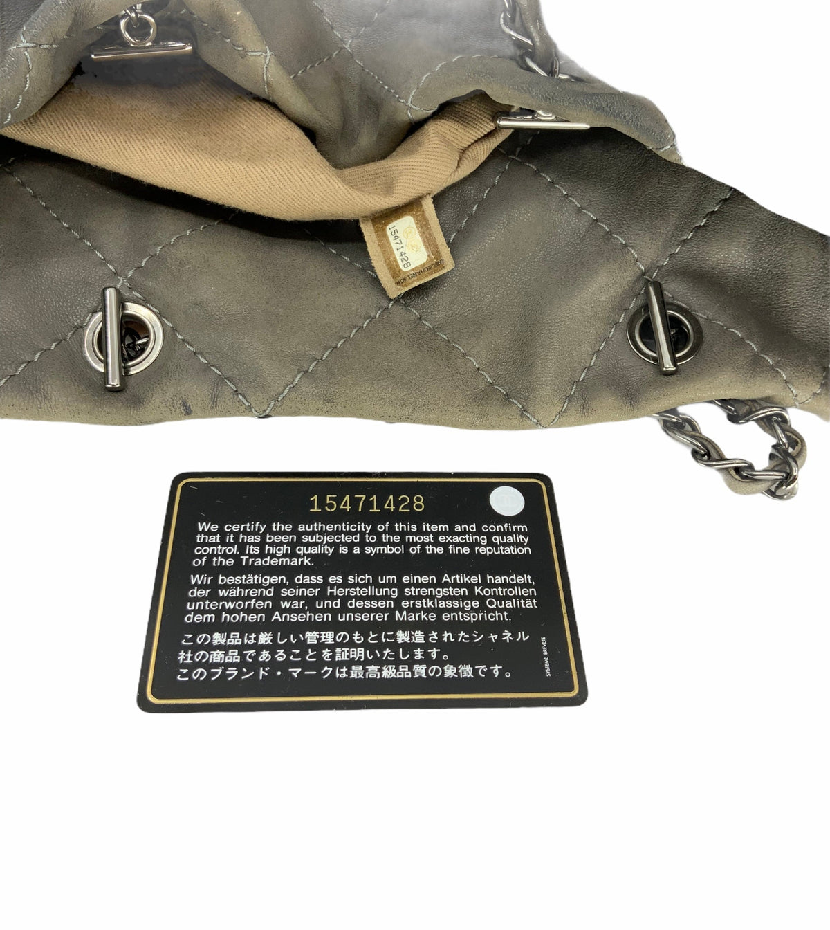 Chanel Quilted Leather Two-Way Tote Bag - photo 8