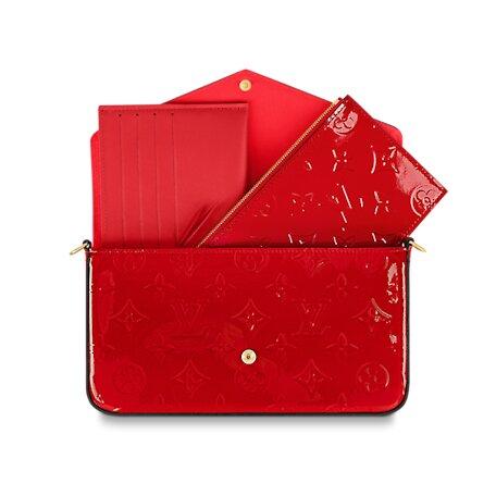 Louis Vuitton FÉLICIE POCHETTE Cerise Red - image 3