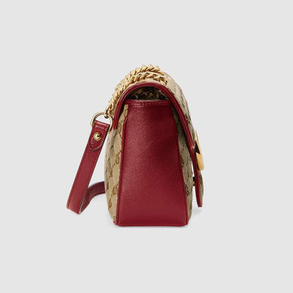 GG Marmont small shoulder bag Red Leather - image 3