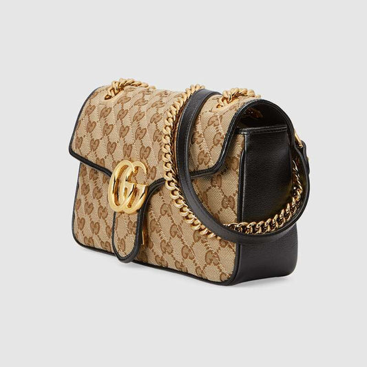 GG Marmont small shoulder bag Black leather - image 2