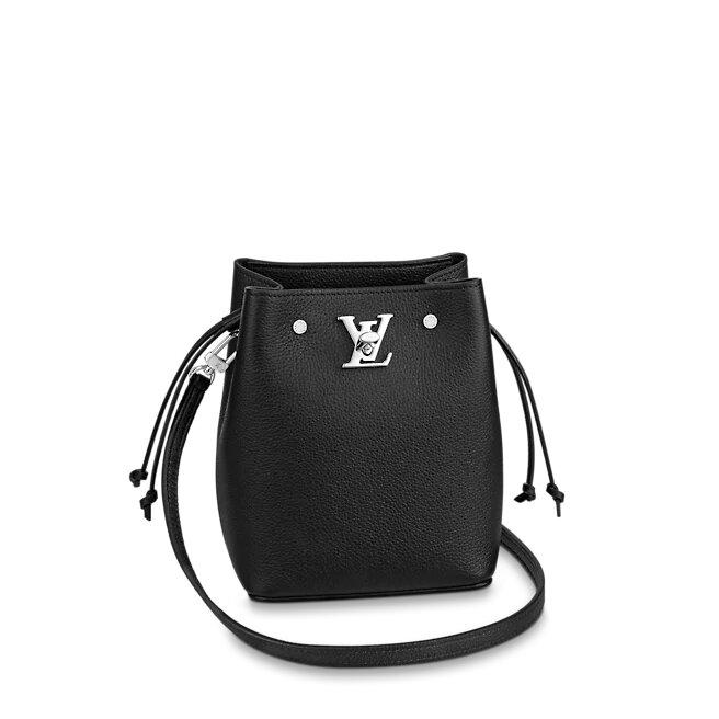 Louis Vuitton NANO LOCKME BUCKET BLACK - image 1