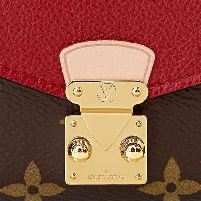 Louis Vuitton Pallas Compact Wallet Cerise Red - photo 5