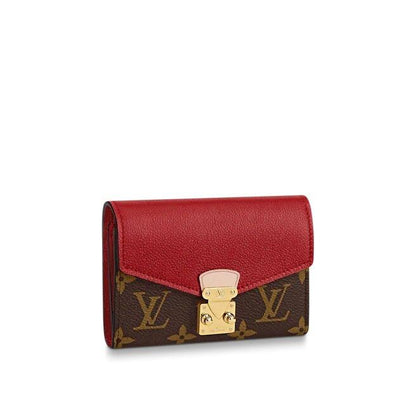 Louis Vuitton Pallas Compact Wallet Cerise Red - photo 1