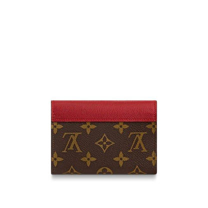 Louis Vuitton Pallas Compact Wallet Cerise Red - photo 3
