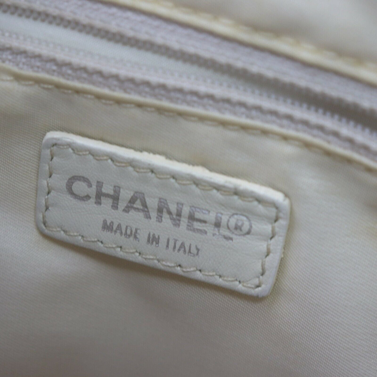 Chanel Travel Line Hand Bag Beige - image 8