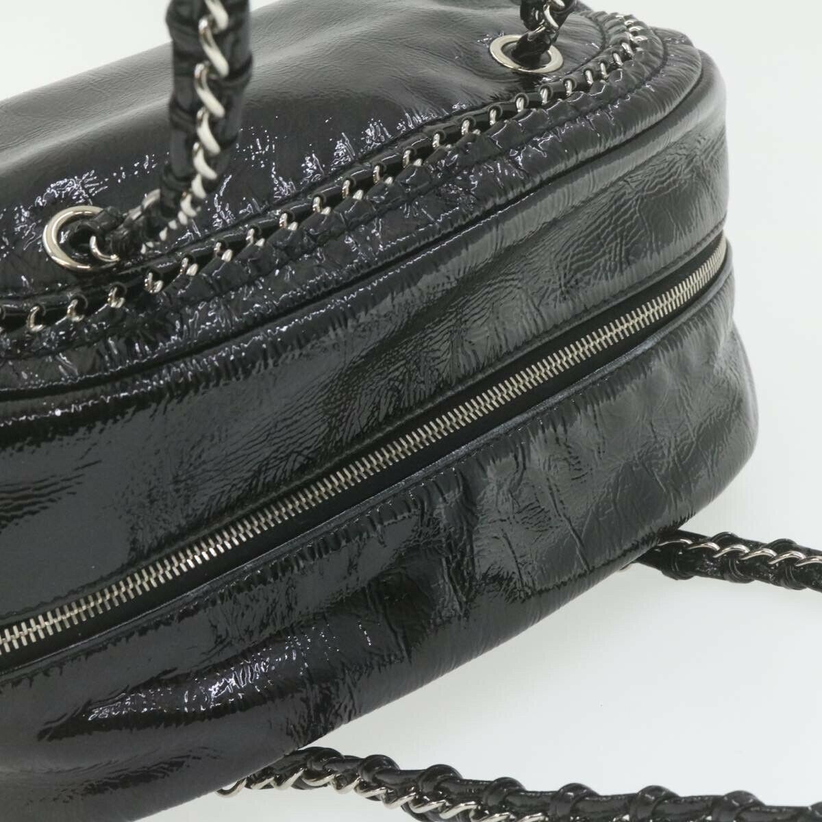 Chanel Cc Chain Hand Bag Enamel - photo 6
