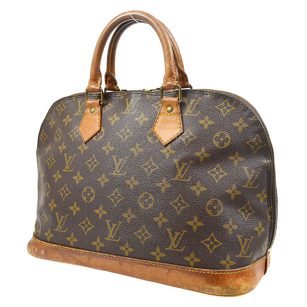 Louis Vuitton Alma Hand Bag Brown - image 3