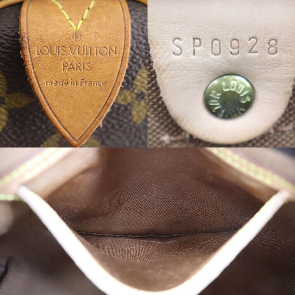 Louis Vuitton Speedy 35 Satchel Bag - photo 10