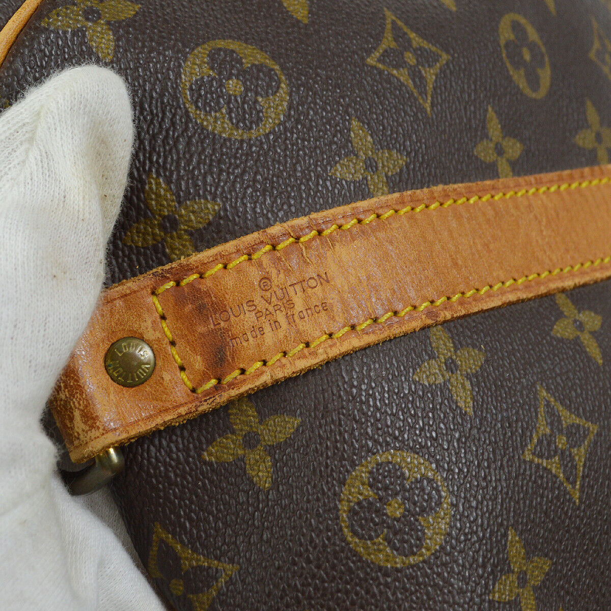 Louis Vuitton Keepall 55 Travel Bag - image 12
