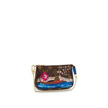 Louis Vuitton MINI POCHETTE ACCESSOIRES Blue - image 1