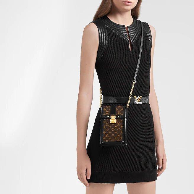 Louis Vuitton Vertical Trunk Pochette black - photo 5