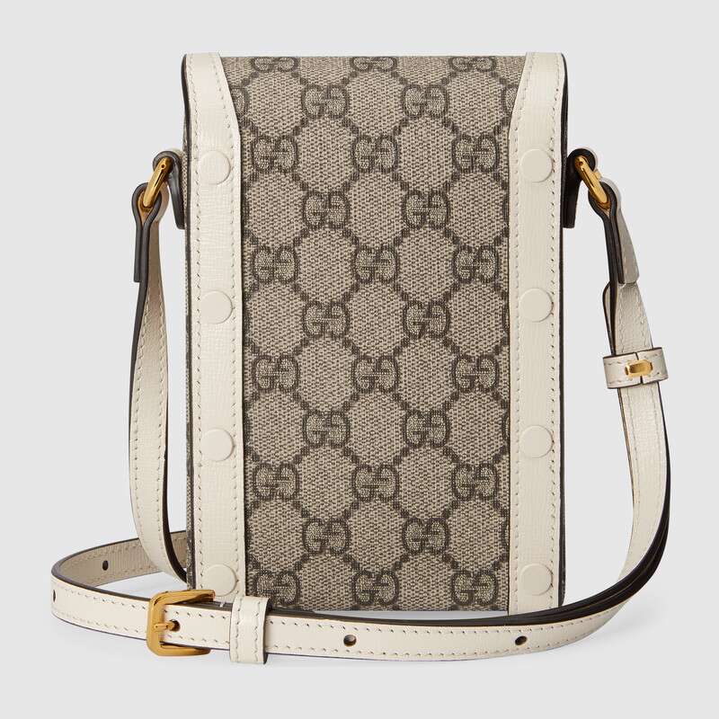 Gucci Horsebit 1955 mini bag White leather - photo 3