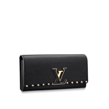 Louis Vuitton Capucines Wallet Black - photo 1