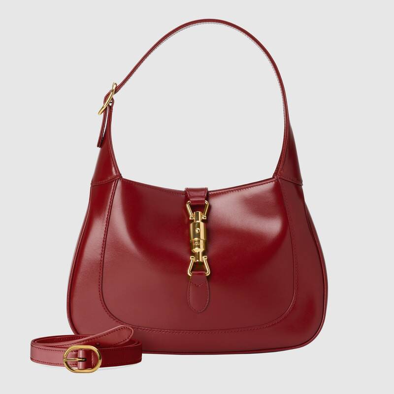 Jackie 1961 small shoulder bag Red leather - image 4