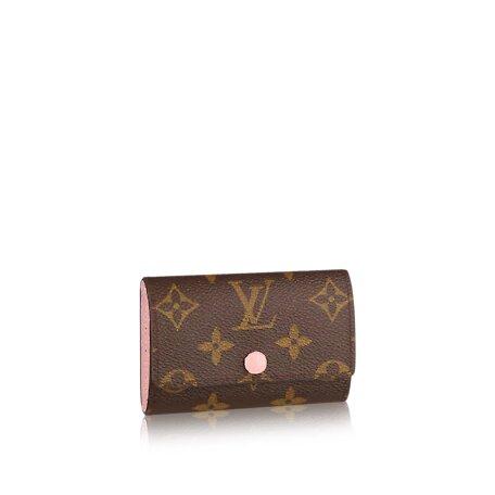 Louis Vuitton 6 KEY HOLDER Rose Ballerine - image 1