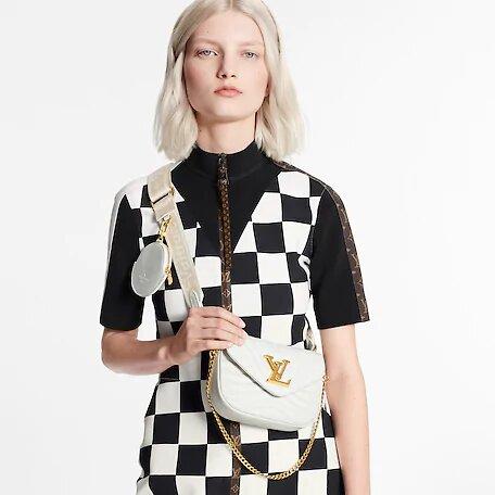 Louis Vuitton NEW Wave Multi-Pochette Snow White - photo 3