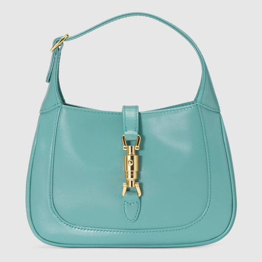 Jackie 1961 mini shoulder bag Light blue leather - image 1