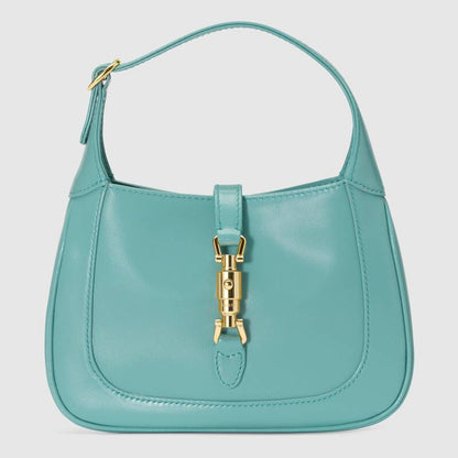 Gucci Jackie 1961 mini shoulder bag Light blue leather - photo 1