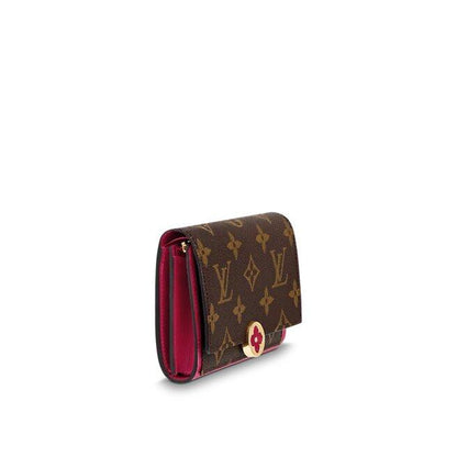 Louis Vuitton Flore Compact Wallet Fushia - photo 2