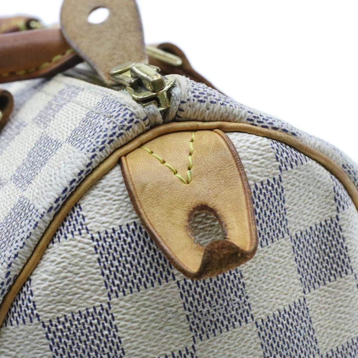 LOUIS VUITTON Damier Azur Speedy 25 Hand Bag SP2047 - image 12