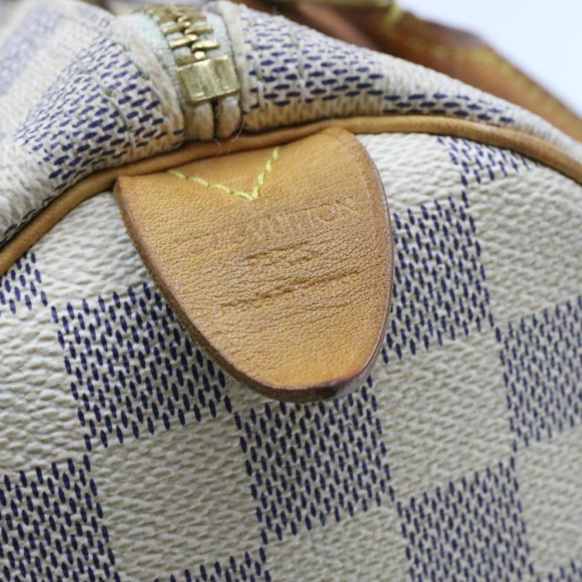 LOUIS VUITTON Damier Azur Speedy 25 Hand Bag SP2047 - image 11