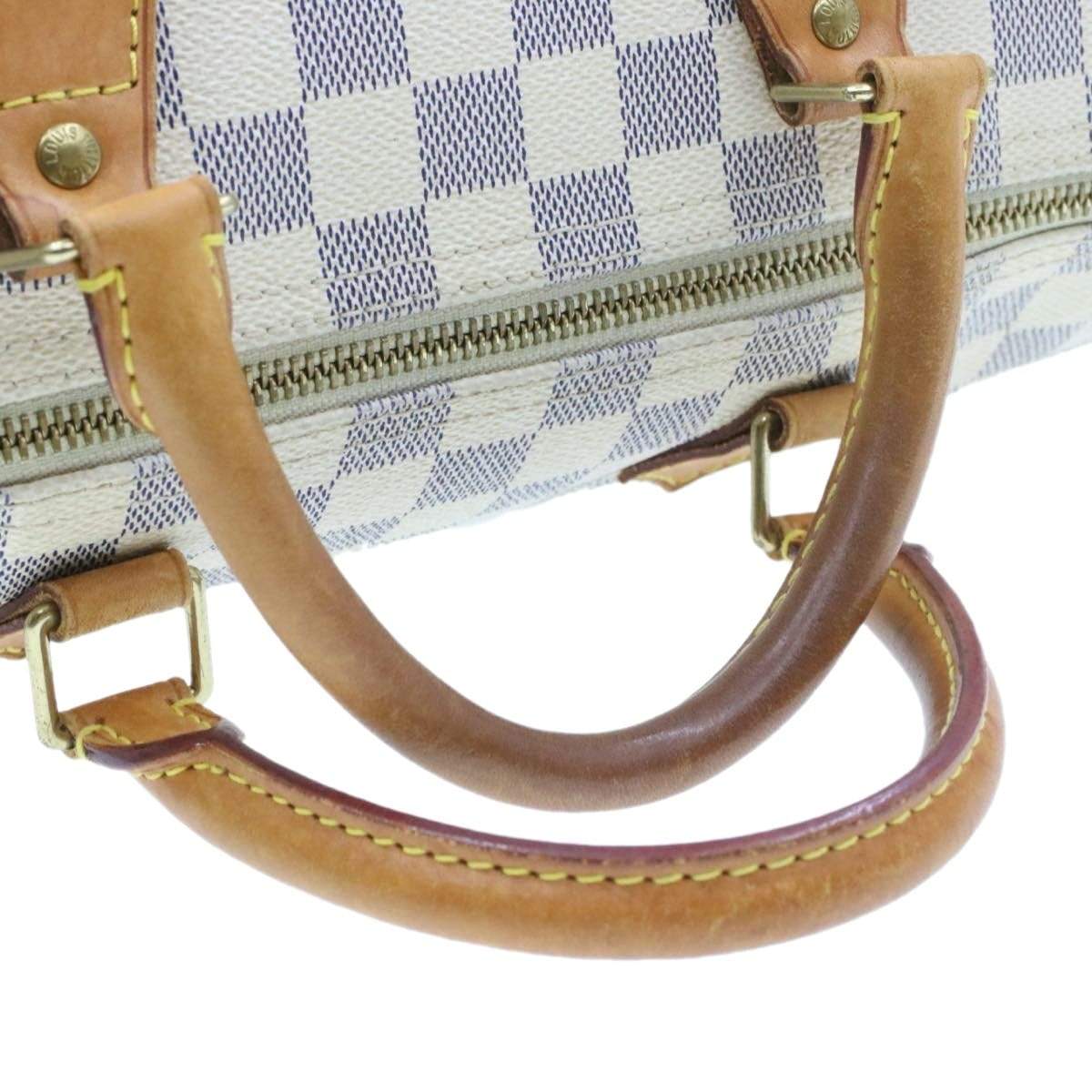 LOUIS VUITTON Damier Azur Speedy 30 Hand Bag LV DU2029 - image 6